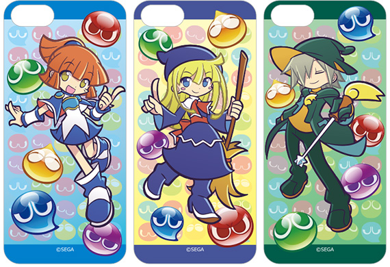 「ぷよぷよ iPhone5/5s対応デコレーションシール」発売決定!