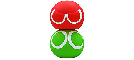 「ぷよぷよ ソフビフィギュア」みどりぷよ、あかぷよセット